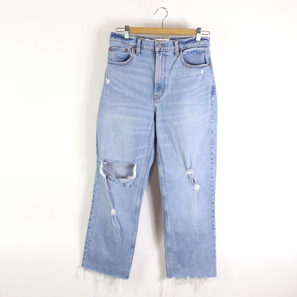 Abercrombie & Fitch The 90's Straight Ultra High Rise Jeans size 28/6